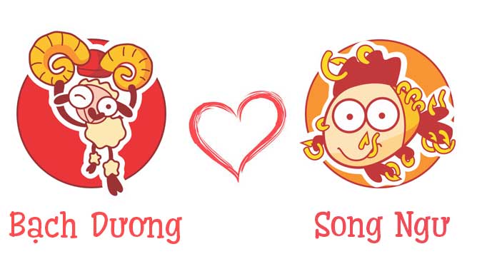 bạch dương và song ngư