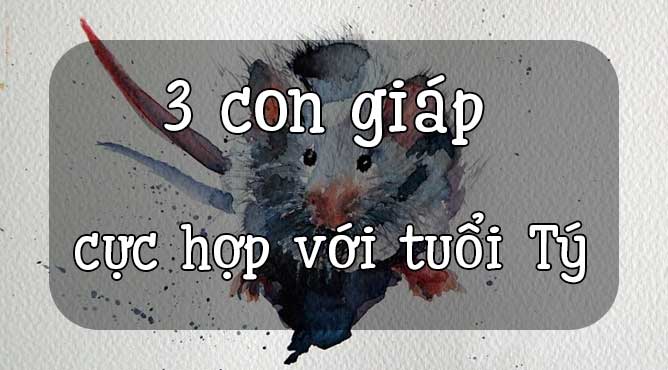 3 con giáp cực kỳ hợp với tuổi Tý