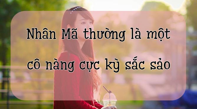 nhân mã nữ rất sắc sảo